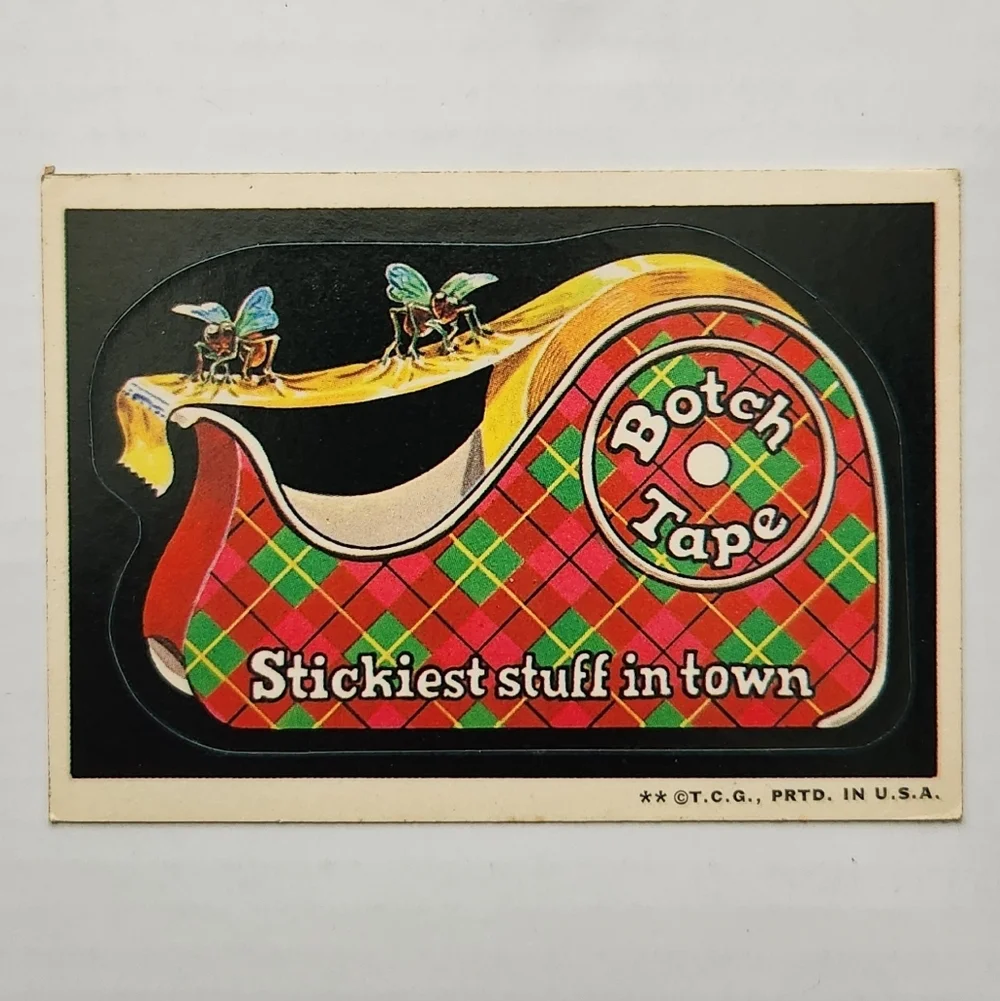 🪰Vintage 1973 Wacky Packages Sticker 